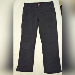 Columbia Women's Omni-Heat Pants Size 14 Black Snow/Ski